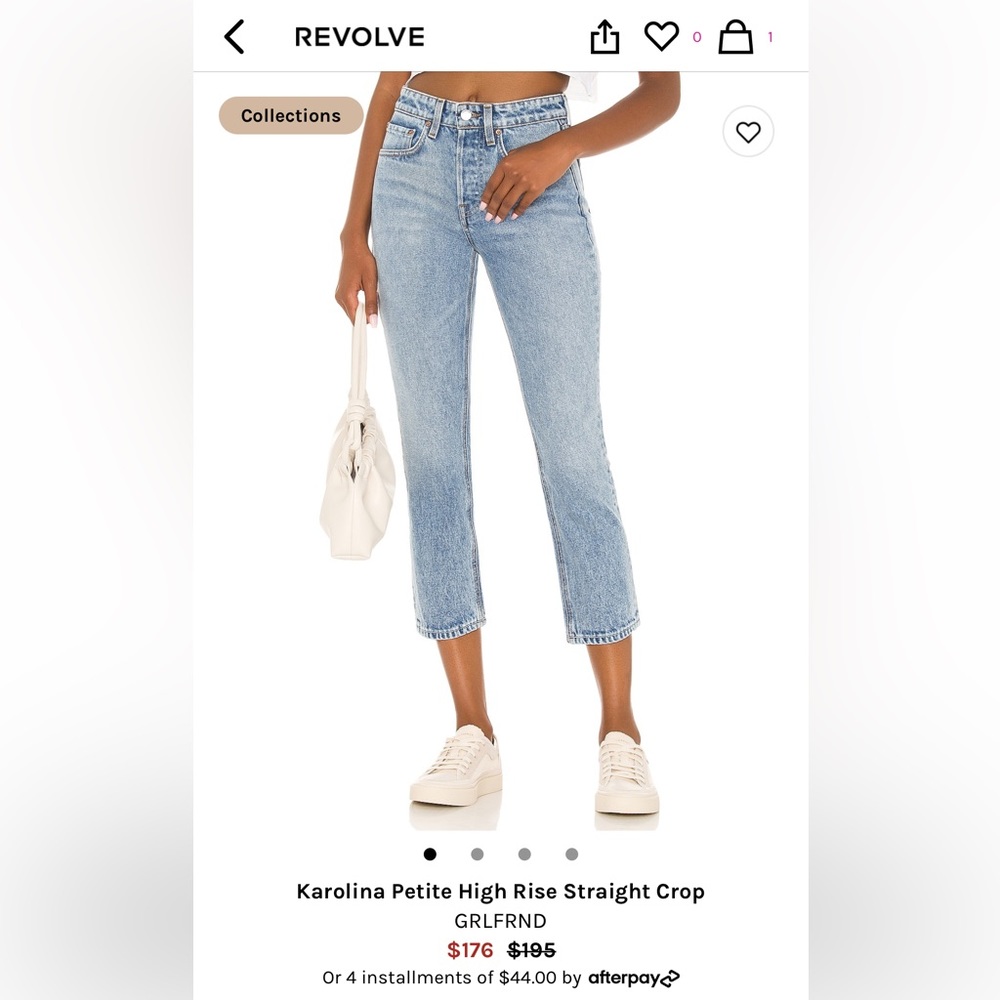 GRLFRND Karolina Petite Jeans size 29
New with tags